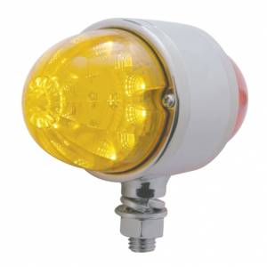 UNITED PACIFIC - 39553 - LUZ DE DOBLE CARA DE SANDÍA CON REFLECTOR DE 34 LED - LED ÁMBAR Y ROJO / LENTE ÁMBAR Y ROJA