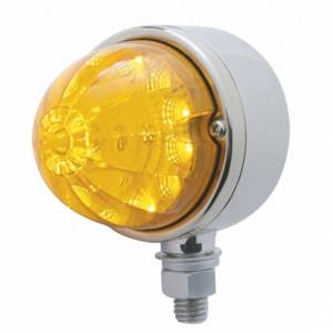 UNITED PACIFIC - 39555 - LUZ DE UNA SOLA CARA DE SANDÍA CON REFLECTOR DE 17 LED - LED ÁMBAR/LENTE ÁMBAR