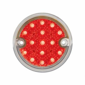 UNITED PACIFIC - UNITED PACIFIC - 39560 - KIT DE LUZ DE DOBLE CARA REFLECTOR DE FUNCIÓN DOBLE DE 30 LED DE 3" - LED ÁMBAR Y ROJO / LENTE TRANSPARENTE - Image 3