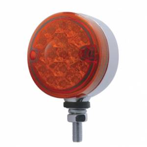UNITED PACIFIC - 39568 - LUZ DE UNA CARA REFLECTOR DE FUNCIÓN DOBLE DE 15 LED DE 3" - LED ROJO/LEENTE ROJA