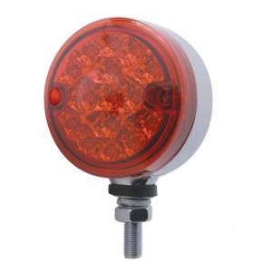 UNITED PACIFIC - 39572 - LUZ DE UNA CARA REFLECTOR DE 15 LED DE 3" - LED ROJO/LENTE ROJA