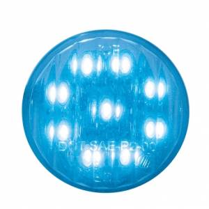 UNITED PACIFIC - 39583 - LUZ AUXILIAR DE 9 LED DE 2" - LED AZUL/LENTE TRANSPARENTE