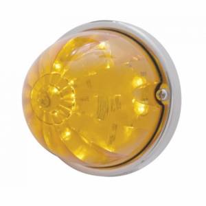 UNITED PACIFIC - 39596 - KIT DE MONTAJE EMPOTRADO SANDÍA DE 17 LED CON BISEL DE PERFIL BAJO - LED ÁMBAR/LENTE ÁMBAR