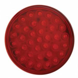UNITED PACIFIC - UNITED PACIFIC - 39642B - LUZ REDONDA DE 36 LED DE 4" (PARADA, GIRO Y TRASERA) - LENTE ROJA/ROJA (A GRANEL) - Image 2