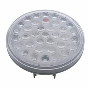 UNITED PACIFIC - UNITED PACIFIC - 39643B - LUZ REDONDA DE 36 LED DE 4" (PARADA, GIRO Y TRASERA) - LENTE ROJA/TRANSPARENTE (A GRANEL) - Image 2