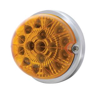 UNITED PACIFIC - UNITED PACIFIC - 39657 - KIT DE MONTAJE EMPOTRADO CON REFLECTOR TRANSPARENTE SANDÍA DE DOBLE FUNCIÓN DE 17 LED CON BISEL DE PERFIL BAJO - LED ÁMBAR Y LENTE - Image 2