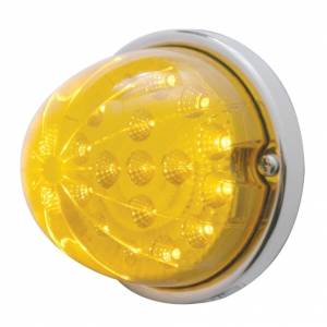 UNITED PACIFIC - 39661 - KIT DE MONTAJE EMPOTRADO CON REFLECTOR TRANSPARENTE SANDÍA DE 17 LED CON BISEL DE PERFIL BAJO - LED ÁMBAR/LEENTE ÁMBAR