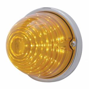 UNITED PACIFIC - 39672 - KIT DE MONTAJE EMPOTRADO BEEHIVE DE 17 LED CON BISEL DE PERFIL BAJO - LED ÁMBAR/LENTE ÁMBAR