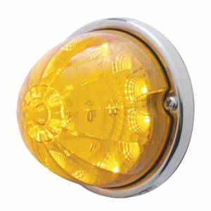 UNITED PACIFIC - 39676 - KIT DE MONTAJE EMPOTRADO DE SANDÍA CON REFLECTOR DE 17 LED CON BISEL DE PERFIL BAJO - LED ÁMBAR/LEENTE ÁMBAR