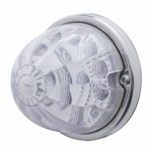 UNITED PACIFIC - 39679 - KIT DE MONTAJE EMPOTRADO DE SANDÍA CON REFLECTOR DE 17 LED CON BISEL DE PERFIL BAJO - LED ROJO/LEENTE TRANSPARENTE