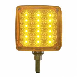 UNITED PACIFIC - UNITED PACIFIC - 39680 - LUZ DE SEÑAL DE GIRO DE DOBLE CARA REFLECTOR DE 39 LED (CONDUCTOR) - LED ÁMBAR Y ROJO/LENTE ÁMBAR Y ROJA - Image 2