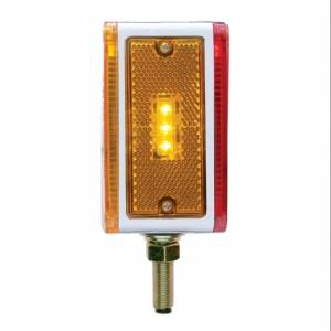 UNITED PACIFIC - UNITED PACIFIC - 39680 - LUZ DE SEÑAL DE GIRO DE DOBLE CARA REFLECTOR DE 39 LED (CONDUCTOR) - LED ÁMBAR Y ROJO/LENTE ÁMBAR Y ROJA - Image 3