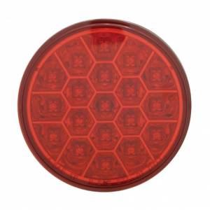 UNITED PACIFIC - UNITED PACIFIC - 39689 - LUZ REFLECTORA REDONDA DE 19 LED DE 4" (PARADA, GIRO Y TRASERA) - LED ROJO/LEENTE ROJA - Image 2