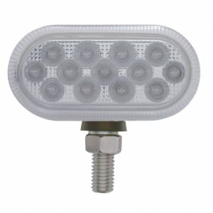UNITED PACIFIC - UNITED PACIFIC - 39730 - LUZ OVALADA DE DOBLE CARA REFLECTOR DE 26 LED DE DOBLE FUNCIÓN - LED ÁMBAR Y ROJO / LENTE TRANSPARENTE - Image 2