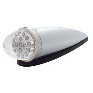 UNITED PACIFIC - UNITED PACIFIC - 39752 - KIT DE LUZ DE CABINA REFLECTOR TRANSPARENTE DE SANDÍA DE DOBLE FUNCIÓN DE 17 LED - LED ÁMBAR/LEENTE TRANSPARENTE - Image 2