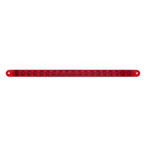 UNITED PACIFIC - UNITED PACIFIC - 39774B - BARRA DE LUCES REFLECTORAS DE 19 LED DE 12" (PARADA, GIRO Y TRASERA) - LED ROJO/LENTE ROJA (A GRANEL) - Image 2