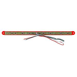UNITED PACIFIC - UNITED PACIFIC - 39774B - BARRA DE LUCES REFLECTORAS DE 19 LED DE 12" (PARADA, GIRO Y TRASERA) - LED ROJO/LENTE ROJA (A GRANEL) - Image 6