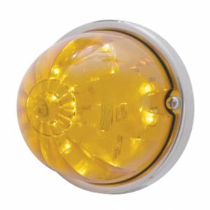 UNITED PACIFIC - 39782 - KIT DE MONTAJE EMPOTRADO DE SANDÍA DE DOBLE FUNCIÓN DE 17 LED CON BISEL DE PERFIL BAJO - LED ÁMBAR/LEENTE ÁMBAR