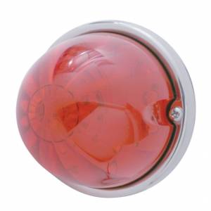 UNITED PACIFIC - 39783 - KIT DE MONTAJE EMPOTRADO DE SANDÍA DE DOBLE FUNCIÓN DE 17 LED CON BISEL DE PERFIL BAJO - LED ROJO/LENTE ROJA