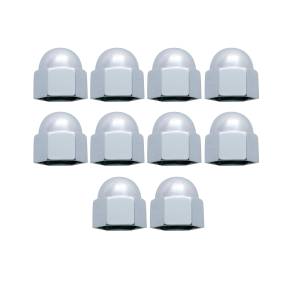 UNITED PACIFIC - 10025-10 - COPA DE TUERCA UNITED PACIFIC ENTRADA 7/16" X 5/8" ALTO HEXAGONAL PUNTA REDONDA PAQUETE 10 CROMADO