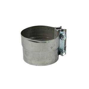 EXFLEX - EXFLEX - EAN1408 - ABRAZADERA DE CINCHO 4" PREFORMADA CON SEPARADOR ACERO INOXIDABLE - Image 2