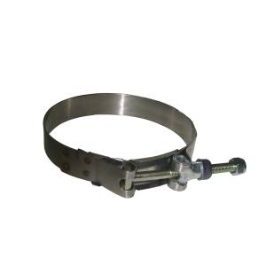 EXFLEX-EAN0040-ABRAZADERA PARA MANGUERA 4" SIN RESORTE ACERO INOXIDABLE