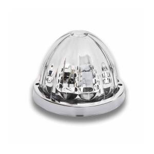 TRUX - TRUX - TLED-WTAP - PLAFON TRUX 19 LEDS AMBAR/MORADO WATERMELON 3.18 X2.56 X3.18 12V BISEL DE PLASTICO CROMADO ESTRELLA - Image 3