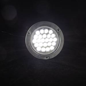 ATM - ATM - ATM-1007BCRB - PLAFON ATM 24 LEDS ROJO/BLANCO 4" BISEL ACERO INOXIDABLE 12-24V - Image 3