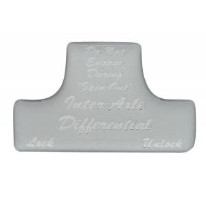 UNITED PACIFIC - 21010-1S - CALCA PARA PROTECTOR DE INTERRUPTOR DE DIFERENCIAL PLATA