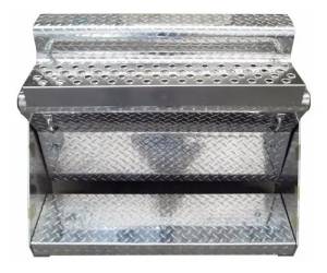 ATM - TPX0314 - TAPA PARA CAJA DE BATERIA KENWORTH T800 34" MEDIDA ORIGINAL ANTIDERRAPANTE ALUMINIO