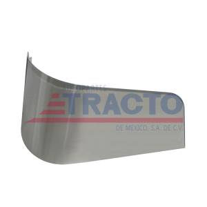 GENERICA-CFN0386-TOLVA PARA CODO DE FILTRO LADO CHOFER ACERO INOXIDABLE