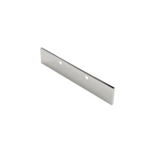 EXFLEX - CB41001011 - DEFENSA FRONTAL PETERBILT 388/389 18" CAJA EXTREMO CROMADO