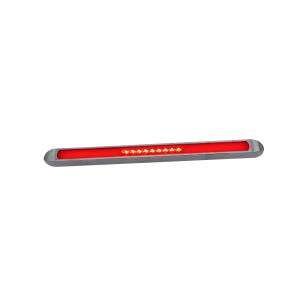ATM - ATM - 1026AH - PLAFON BARRA ATM 39 LEDS AMBAR 13 1/4" X 1" X 3/4" HALO BISEL CROMADO 12-24V - Image 2