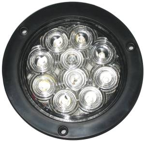 GENERICA-PPN8002C-LUZ REDONDA 4" 10 LEDS CON FLANGE CLARO
