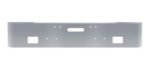 EXFLEX-DRAN7548-F-DEFENSA RECTANGULAR FREIGHTLINER CLASSIC 18" ACERO CROMADO