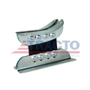 EXFLEX-ESN0695-SOPORTE DE CABINA KENWORTH W900 PARA PIPA 5" Y 6"
