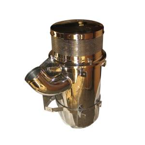 GENERICA-CFN1456-FILTRO SIN ELEMENTO FREIGHTLINER 13" X 29" DERECHO BOCA 5" CODO (G0016/S.D) ACERO INOXIDABLE 304