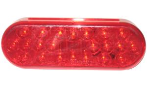 TRUCK LITE - PPI0956 - LUZ OVALADA 24 LEDS ROJA S.STAT 6050
