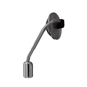 ATM - CEX0403-R - BRAZO Y ESPEJO CONVEXO ELIPTICO PARA COFRE LADO PASAJERO ACERO INOXIDABLE