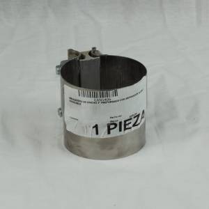 EXFLEX - EXFLEX - EAN1406 - ABRAZADERA DE CINCHO 3" PREFORMADA CON SEPARADOR ACERO INOXIDABLE - Image 3