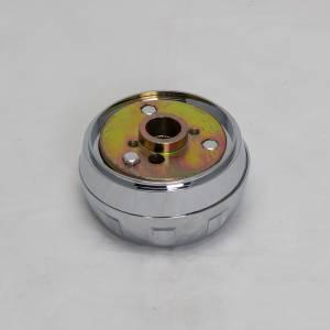 ATM - ATM-CB4 - CENTRO DE VOLANTE ATM CROMADO PARA PETERBILT 1998-2005 Y KENWORTH 2001-2002