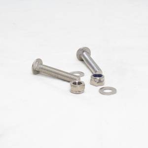 EXFLEX - ACP700-SC - ABRAZADERA DE CINCHO 7" PETERBILT CON BASE ANGULADA ACERO INOXIDABLE CROMADO