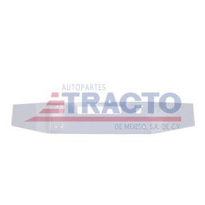 ATM - DT8N0460 - DEFENSA ATM KENWORTH T800 CORTE GAVIOTA 3/16" 2003 ANTERIOR ACERO CROMADO