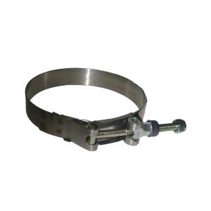EXFLEX-EAN0146-ABRAZADERA PARA MANGUERA 4 1/2" SIN RESORTE ACERO INOXIDABLE