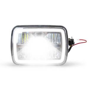 GENERICA-PFN1760-UNIDAD RECTANGULAR CHICA 15 LEDS ALTA/BAJA KENWORTH T800 / T600 PRENDE COMPLETA