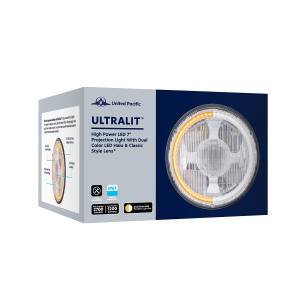 UNITED PACIFIC - UNITED PACIFIC - 31499 - ULTRALIT - LUZ DE PROYECCIÓN LED DE ALTA POTENCIA DE 7" CON HALO LED DE DOBLE COLOR Y LENTE DE ESTILO CLÁSICO - Image 4