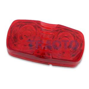 ATM - ATM-38226 - PLAFON RECTANGULAR DOBLE OPTICA LATERAL ROJO 16 LEDS