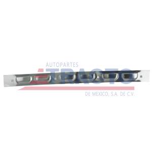 GENERICA-LAN0400-CONTRAPESO DE LODERA SUPERIOR CON ESCAMAS ACERO INOXIDABLE PAR