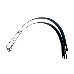ALTTEC - TCN0276 - CINCHO PARA TANQUE DIESEL FREIGHTLINER CASCADIA 25" DIAMETRO LISO PINTADO