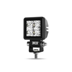 TRUX - TLED-UB2 - LAMPARA DE TRABAJO TRUX 4 LEDS ALTA POTENCIA RECTANGULAR 2.3" X 1.89" X 3.4" BLANCA 12V/24V